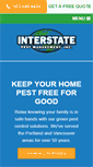Mobile Screenshot of interstatepest.com